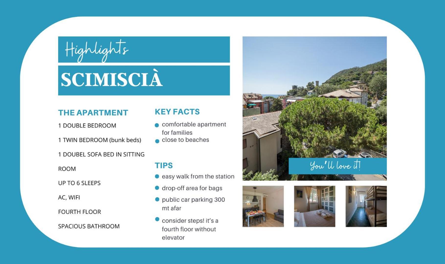 Scimiscia 2-Bedroom Apartment With Ac 蒙特罗索阿尔马雷 外观 照片